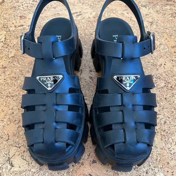 Authentic PRADA sandals - Picture 3 of 6